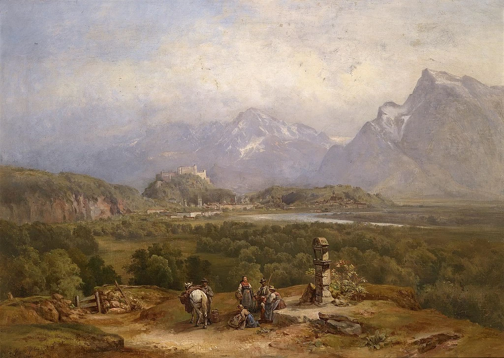 Veduta di Salisburgo